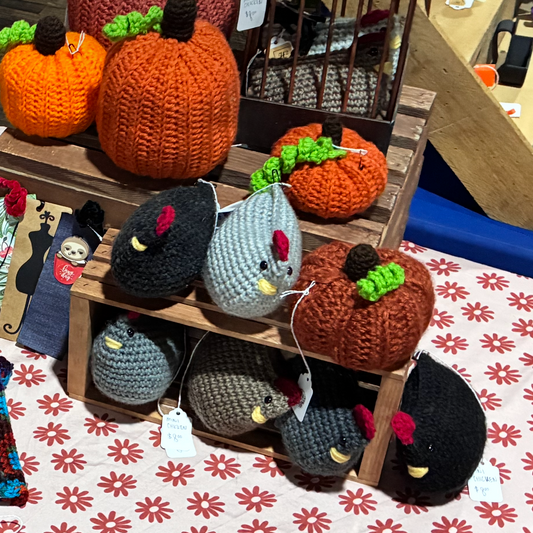 Stuffed Decorative Pumpkins