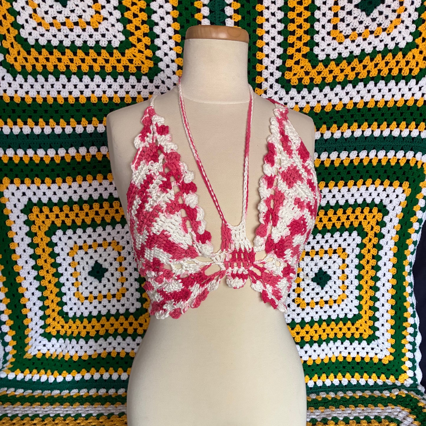 Butterfly Top- 100% Cotton Yarn