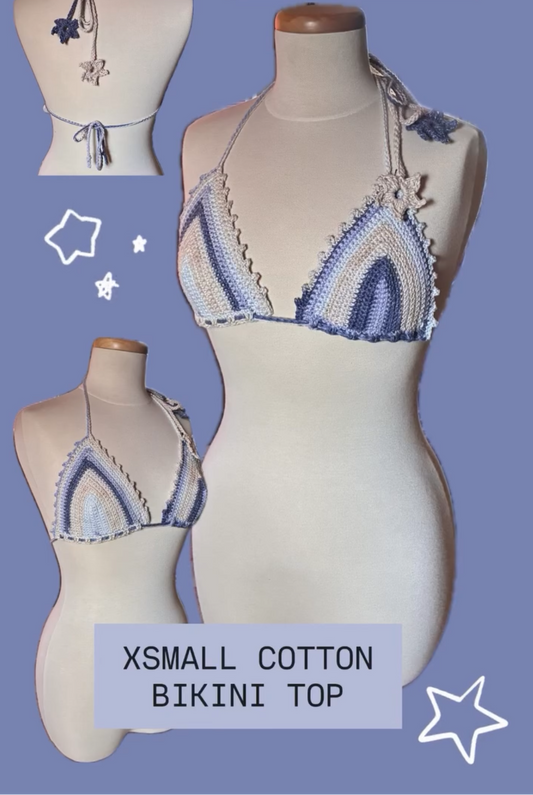 Cotton Bikini Top